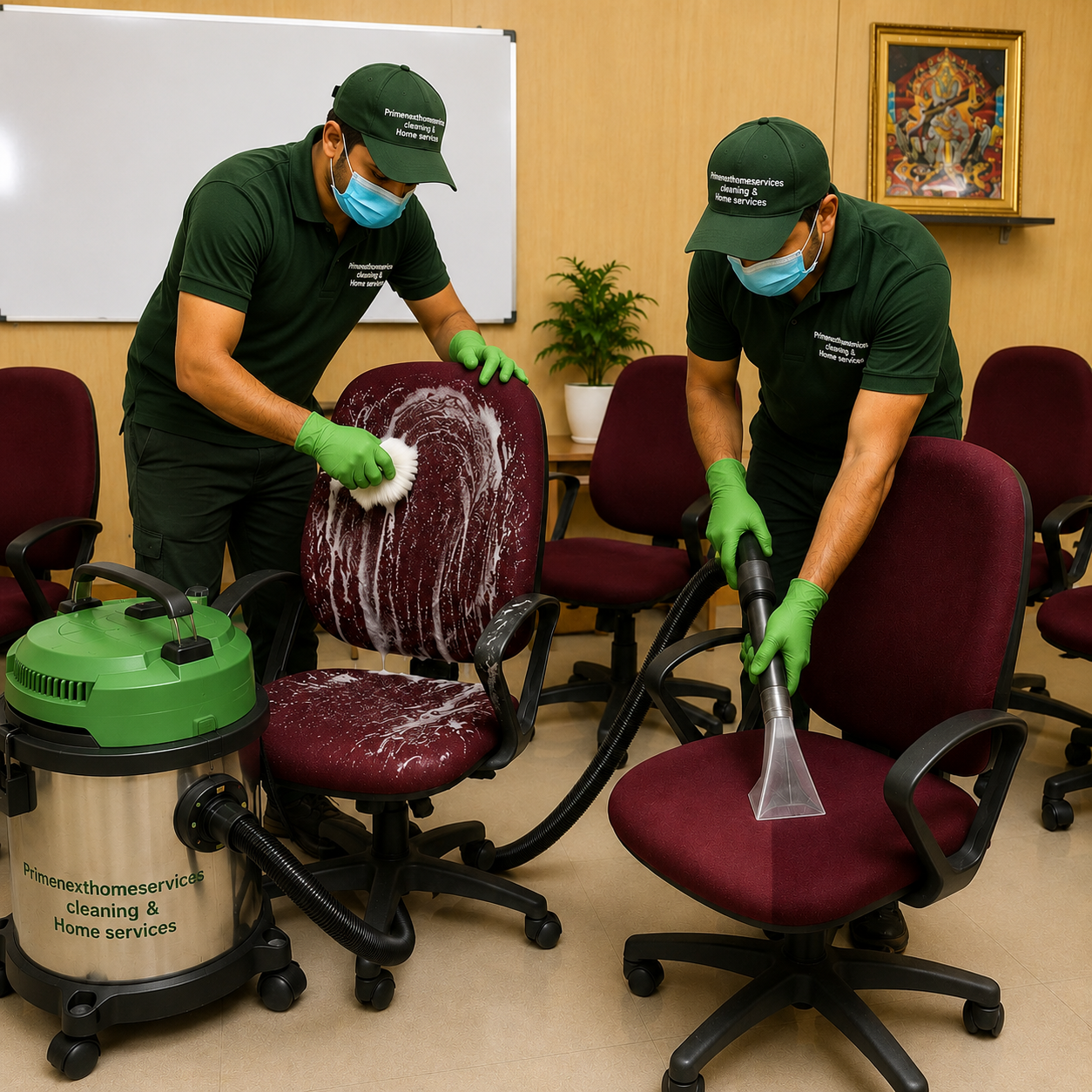Chair cleaning