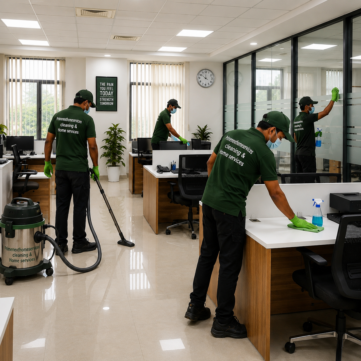 Office Deep Cleaning 1000 - 1500 SQFT